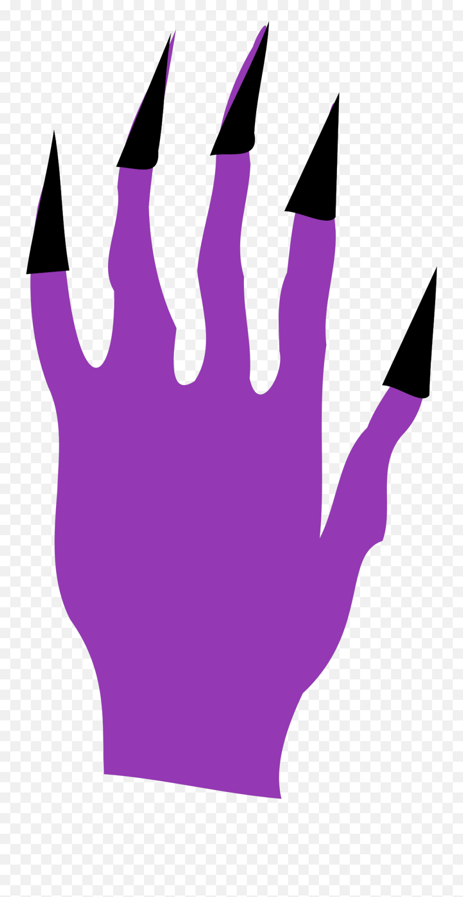 Library Of Halloween Finger Banner - Halloween Nails Clipart Emoji,Finger Clipart