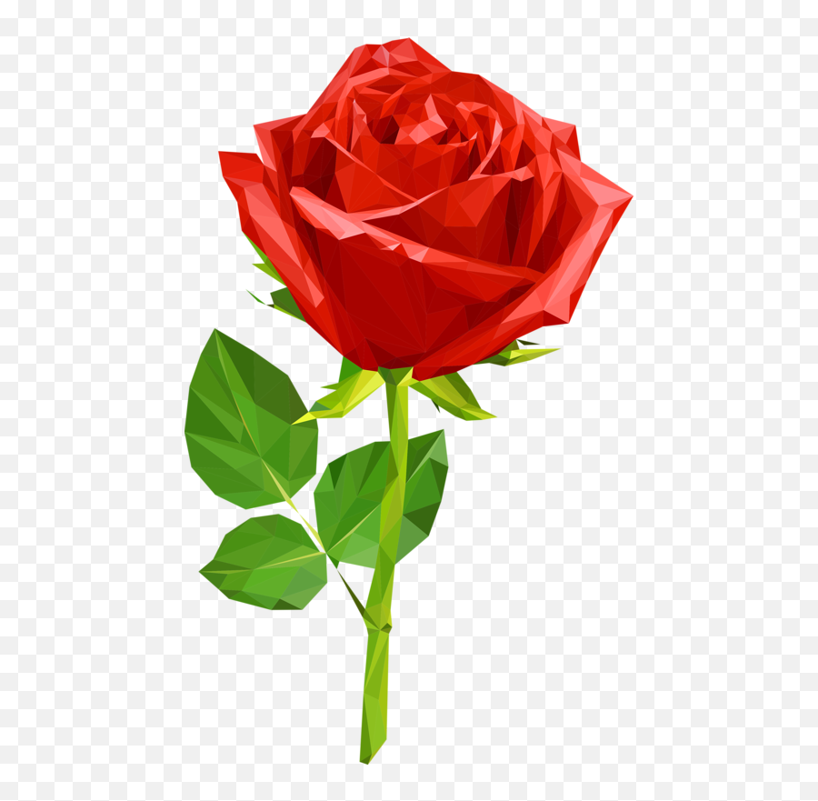Single Rose - Crystal Rose Transparent Background Hd Png Fresh Emoji,Rose Transparent Background