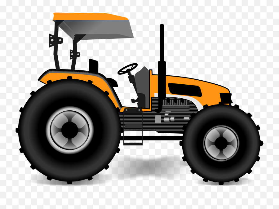 Download Hd Microsoft Clipart Tractor - Clip Art Of Tractor Tractor Cliparts Emoji,Microsoft Clipart