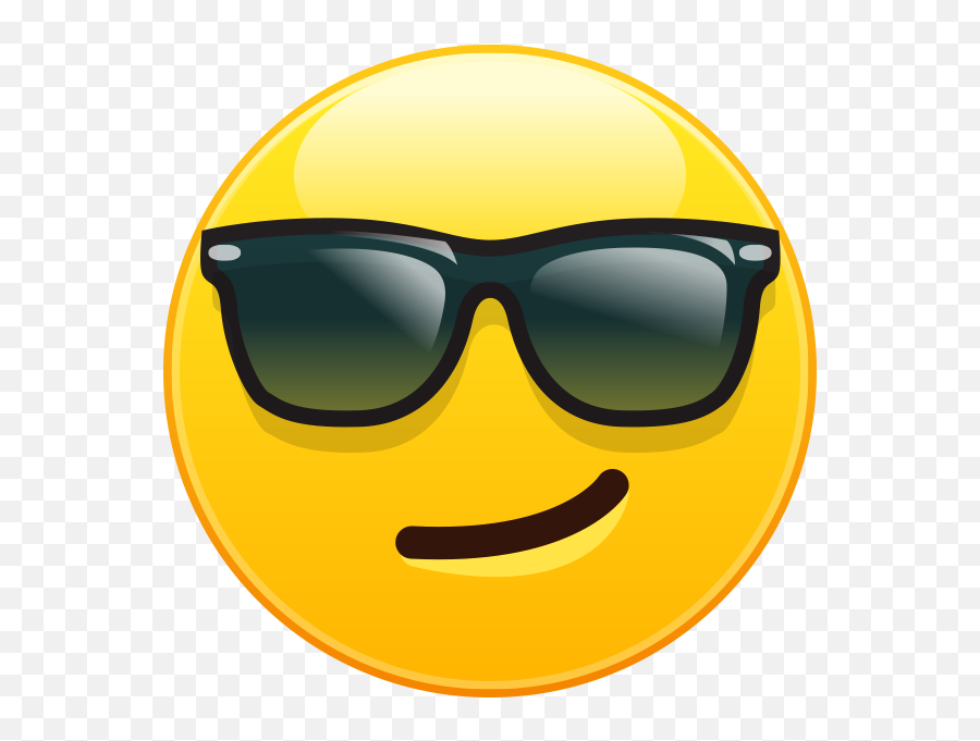 Free Transparent Emoticon Png Download - Cool Emoji,Cool Png