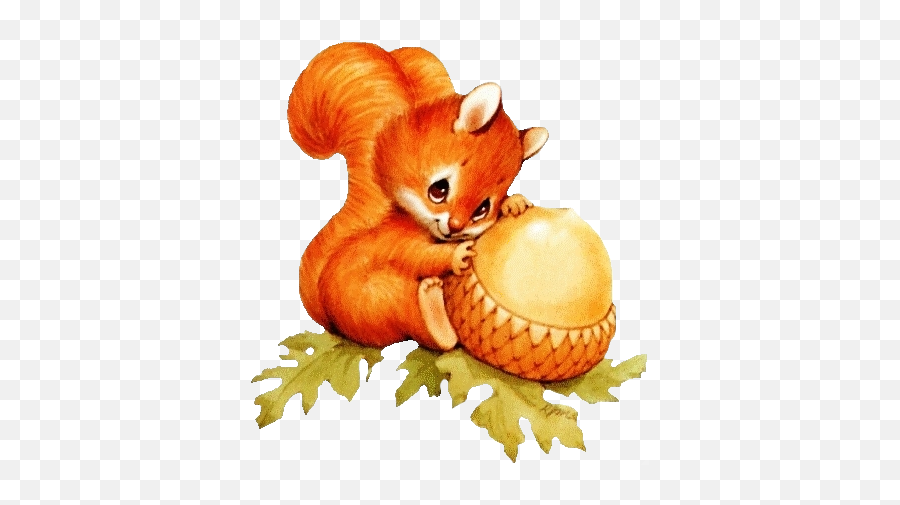 Download Animals Baby Squirrel Cute - Clipart Squirrel With Nut Emoji,Squirrel Clipart