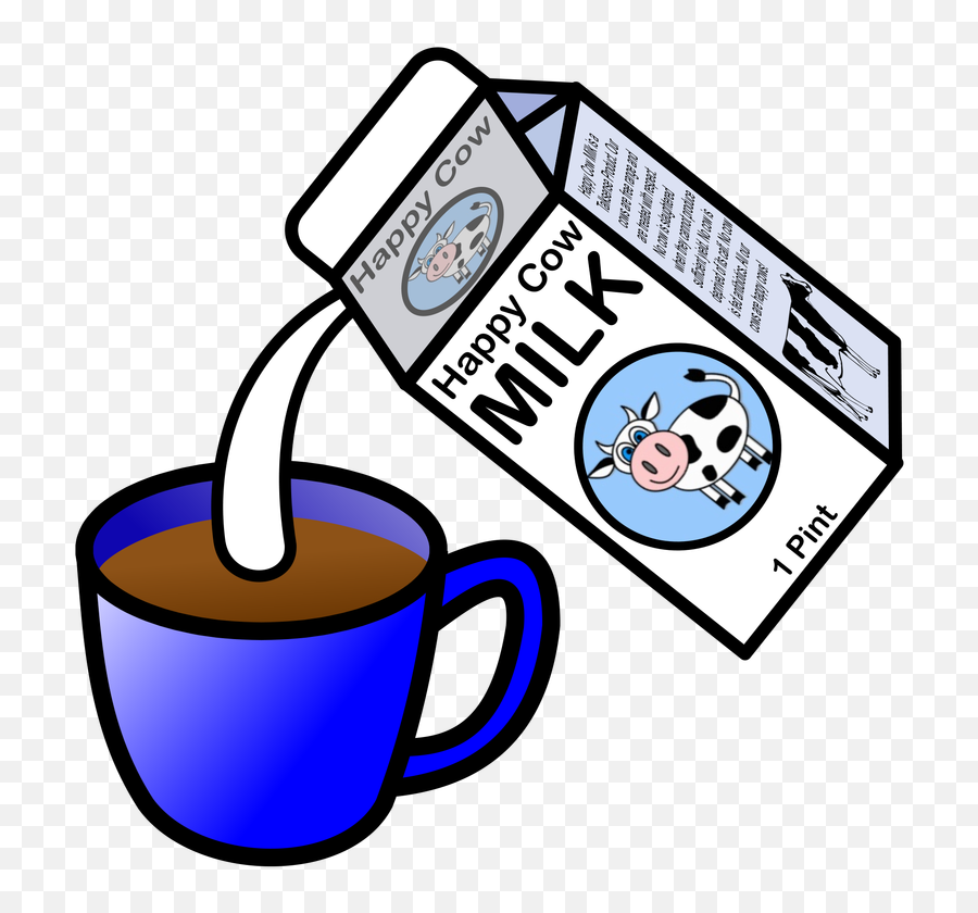 Add Milk - Tea And Milk Clipart Png Download Full Size Tea With Milk Clipart Emoji,Milk Clipart