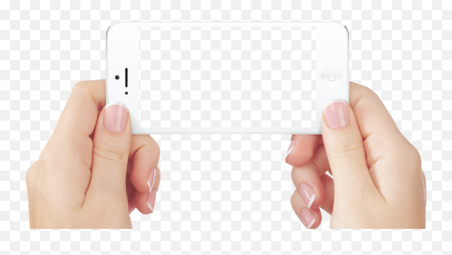 25 Iphones Png Images For Free Download - Hands Holding Smartphone Png Emoji,Iphone Png