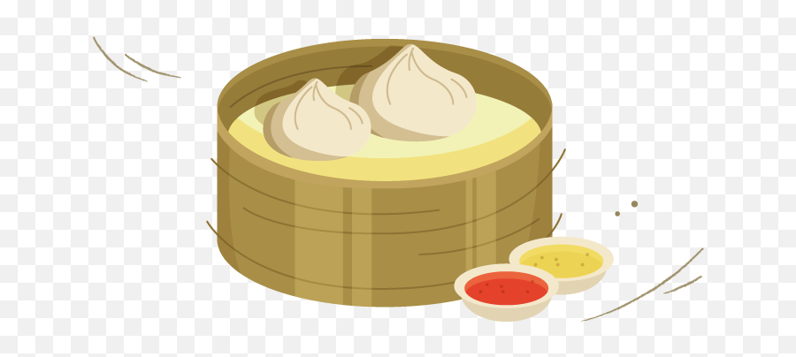 Dumplings Drawing Food China - Steamer Basket Emoji,Chinese Food Clipart