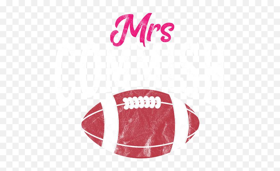 Girl Mrs Commish Fantasy Football - For American Football Emoji,Fantasy Football Logos