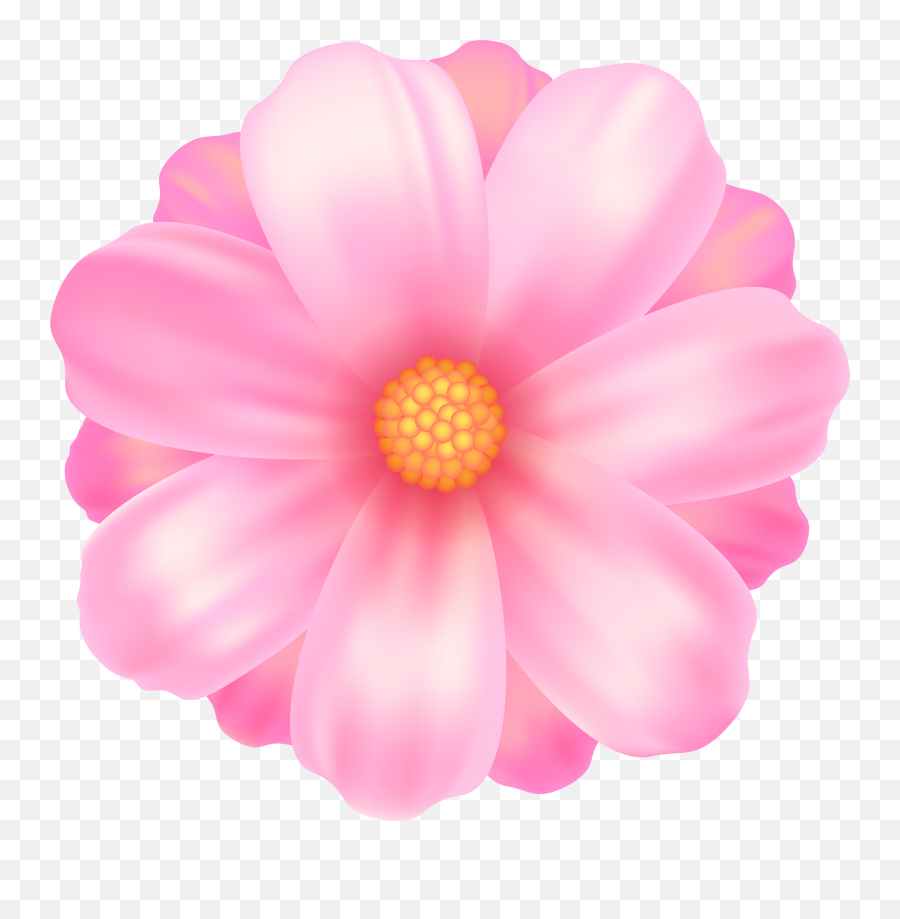 Pink Flower Transparent U0026 Free Pink Flower Transparentpng - Transparent Pink Flower Clipart Png Emoji,Flowers Transparent