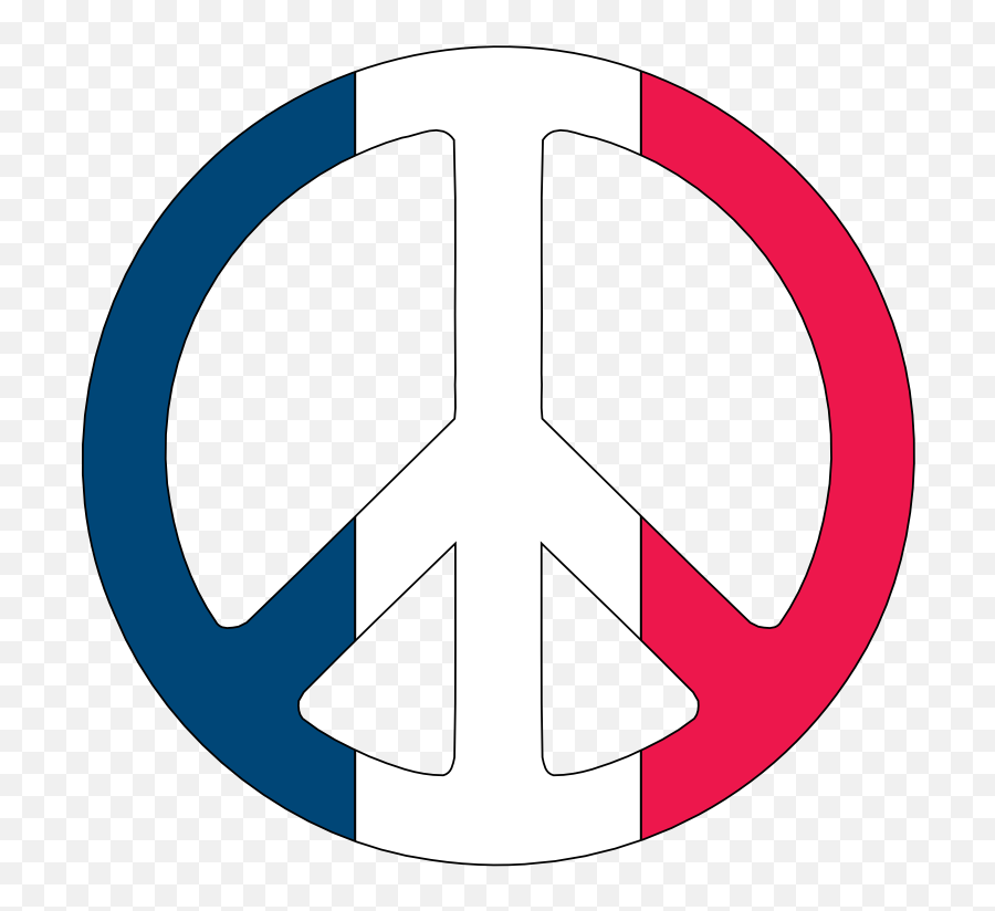 Scalable Vector Graphics Svg France - French Peace Sign Emoji,France Clipart