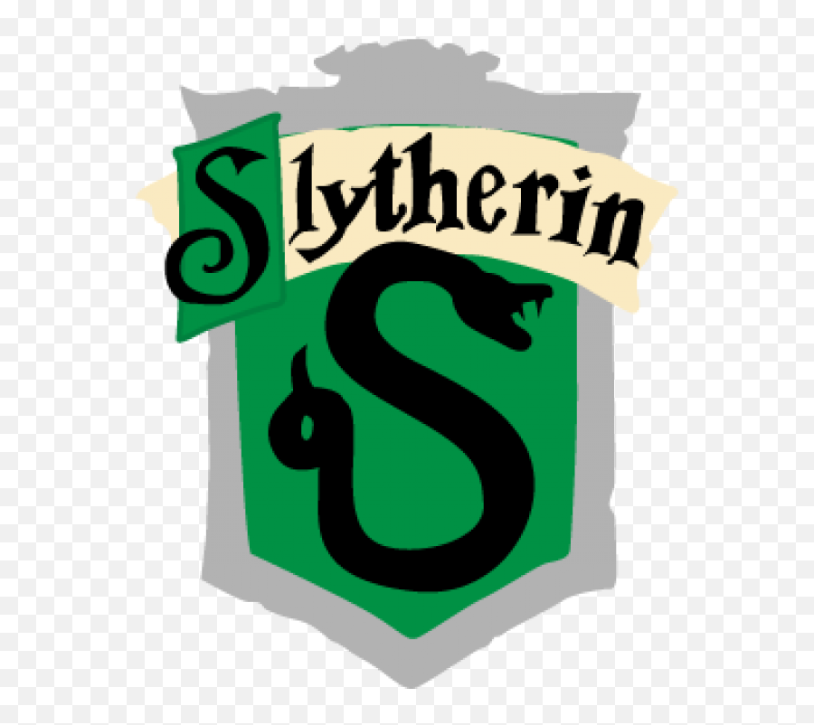 Slytherin Crest Black And White Png - Language Emoji,Slytherin Logo