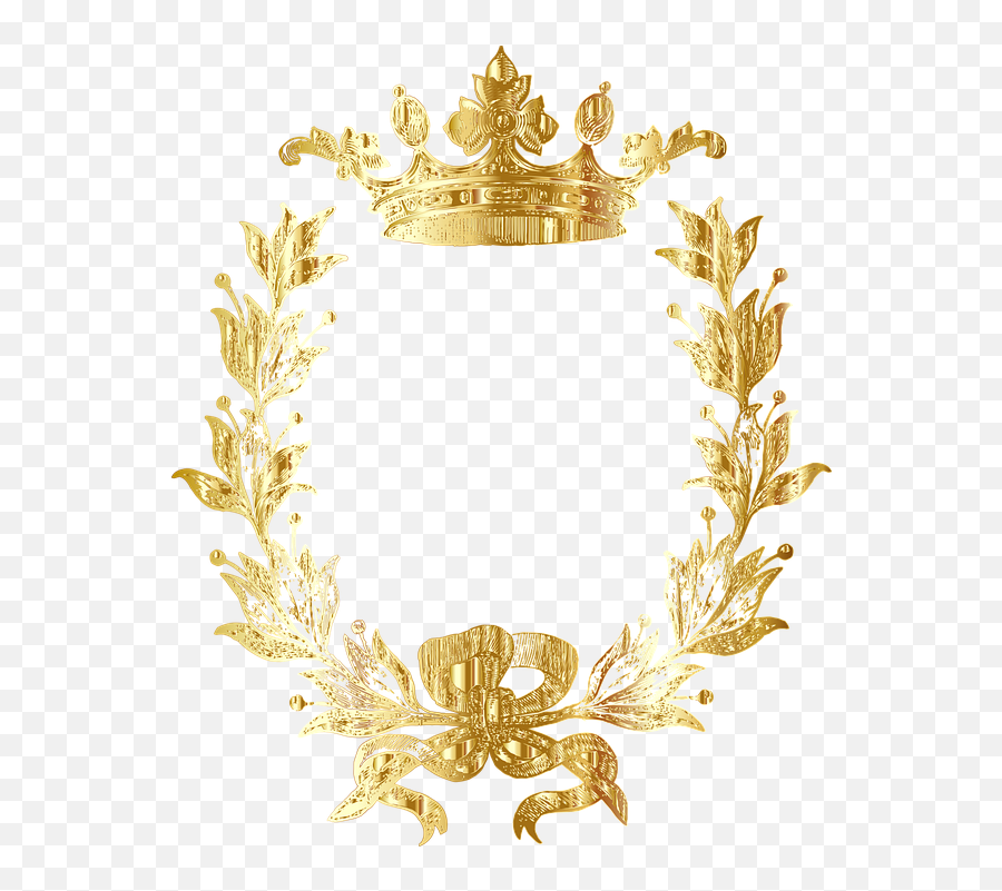 Crown Laurel Wreath - Free Vector Graphic On Pixabay Emoji,Laurel Wreath Transparent