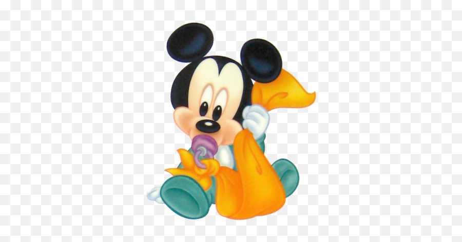 Download Hd Imagem Mickey Baby Png - Mickey Bebe Con Chupete Emoji,Baby Mickey Png