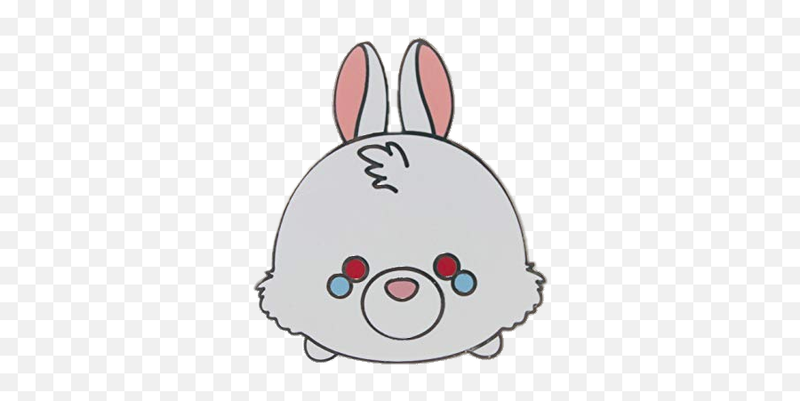 Check Out This Transparent Disney White Rabbit Tsum Tsum Pin Emoji,Tsum Tsum Png