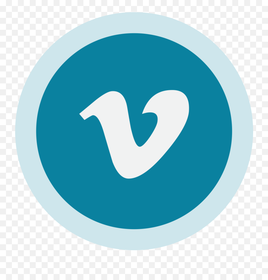Circled Vimeo Logo - Vimeo Emoji,Vimeo Logo