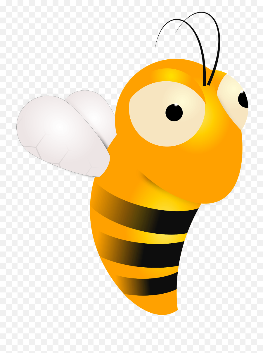 Bee Clipart - Happy Emoji,Bees Clipart