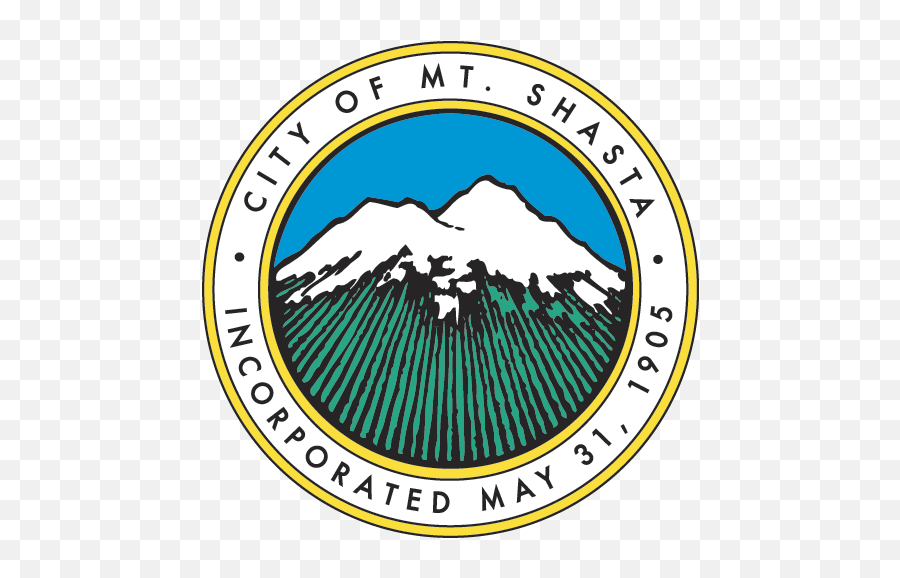 Ms - City Of Mt Shasta Emoji,City Logo