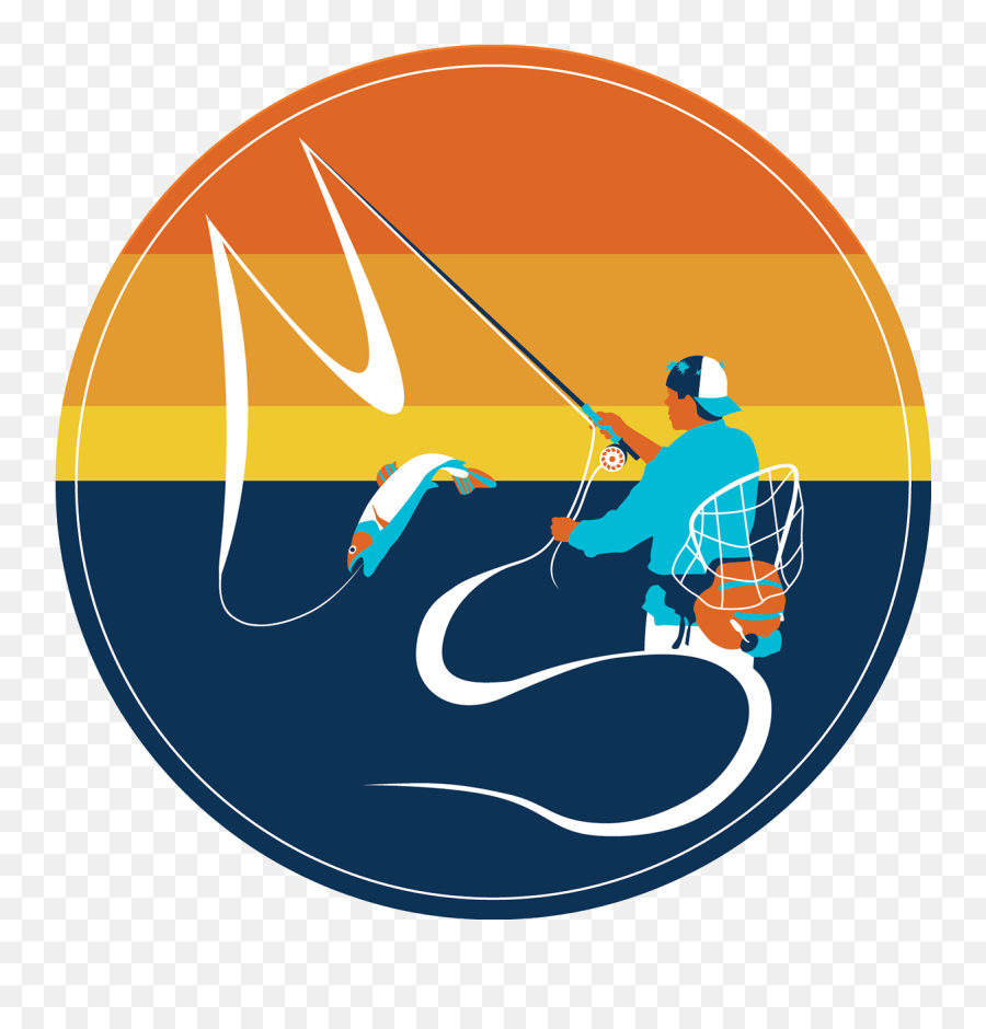 M - Fisherman Emoji,Ms Logo