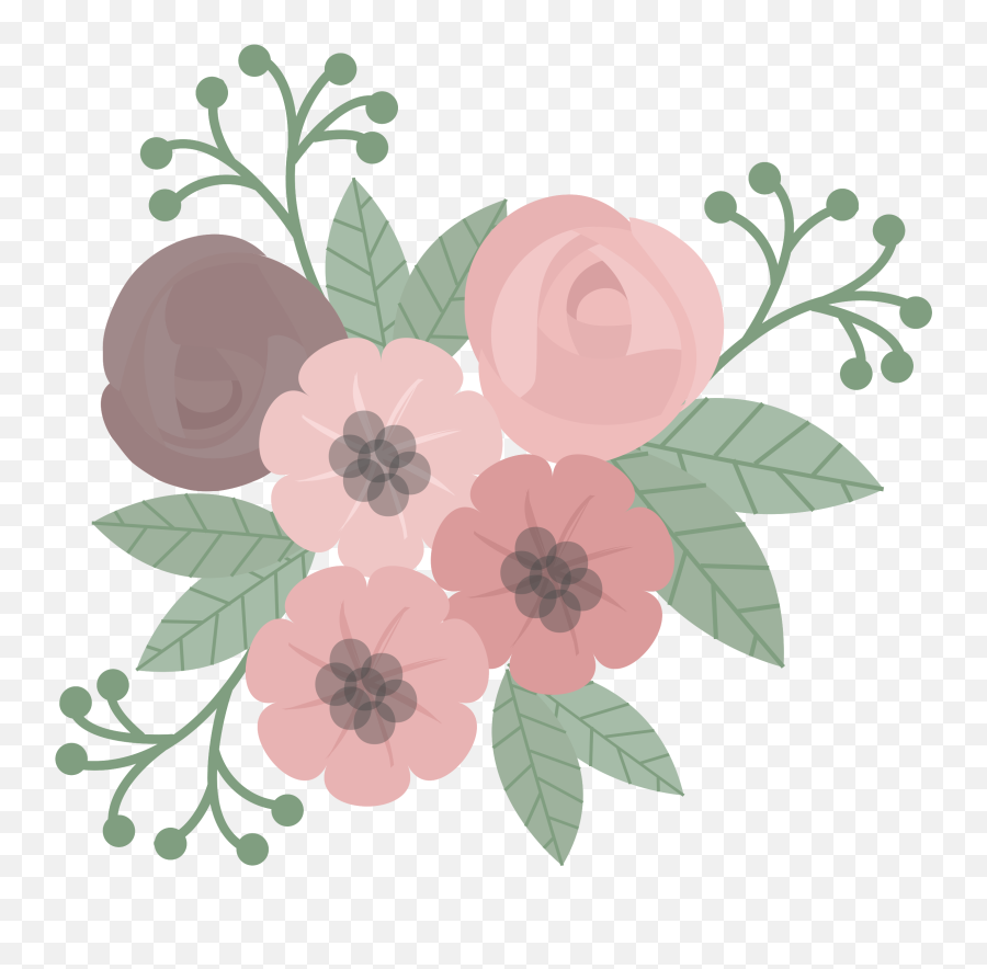 Free Pink Flower 1190960 Png With - Flor Rosa Png Emoji,Pink Flower Png