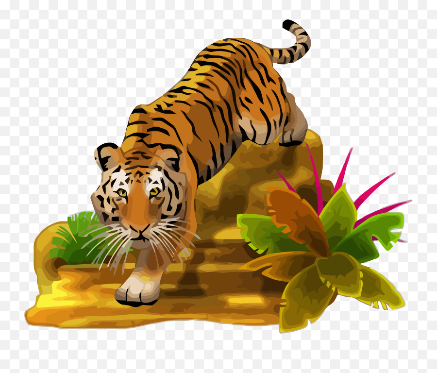 Tiger Clipart Cat Cartoon Images 2 - Tigger Cartoon Clip Art Emoji,Tiger Clipart