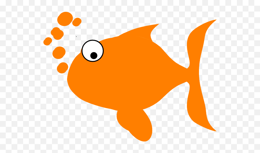 Free Fish Clipart Transparent Background Download Free Clip - Orange Fish Clipart Emoji,Fish Transparent Background