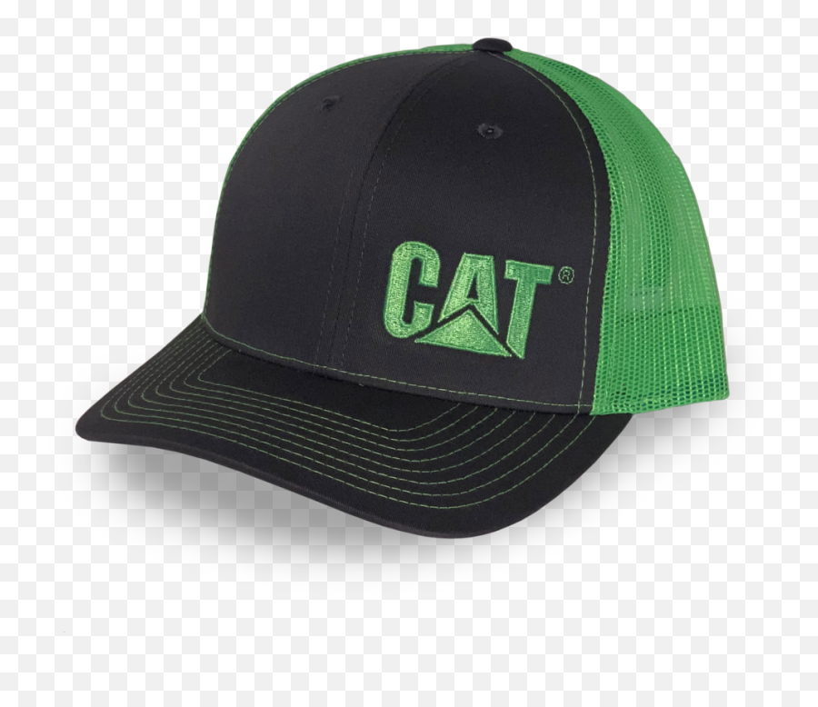 Cat Side Trademark Logo Mesh Cap - Empire Cat Emoji,Cat Logo