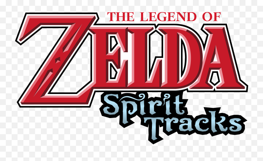 The Legend Of Zelda - Zelda Spirit Tracks Logo Full Size Emoji,Zelda Logo