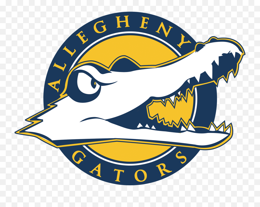 Gator Logo Transparent - Allegheny Gators Allegheny College Logo Emoji,Gator Logo