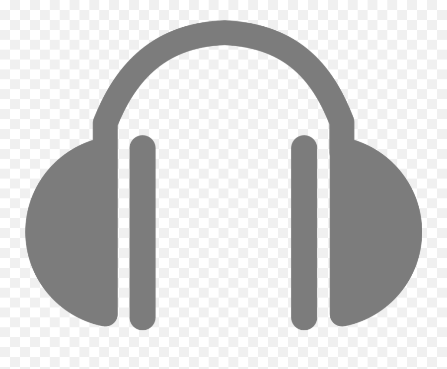 Headphones Earphones Audio - Headphones Graphic Emoji,Headphones Logo
