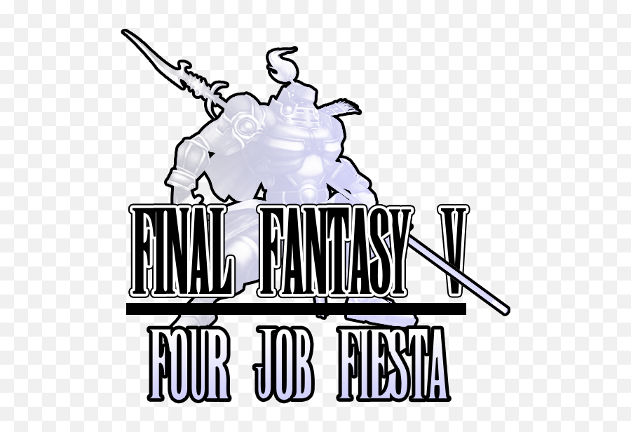 Final Fantasy Five Four Job Fiesta - Final Fantasy V Four Job Fiesta Emoji,Final Fantasy 5 Logo