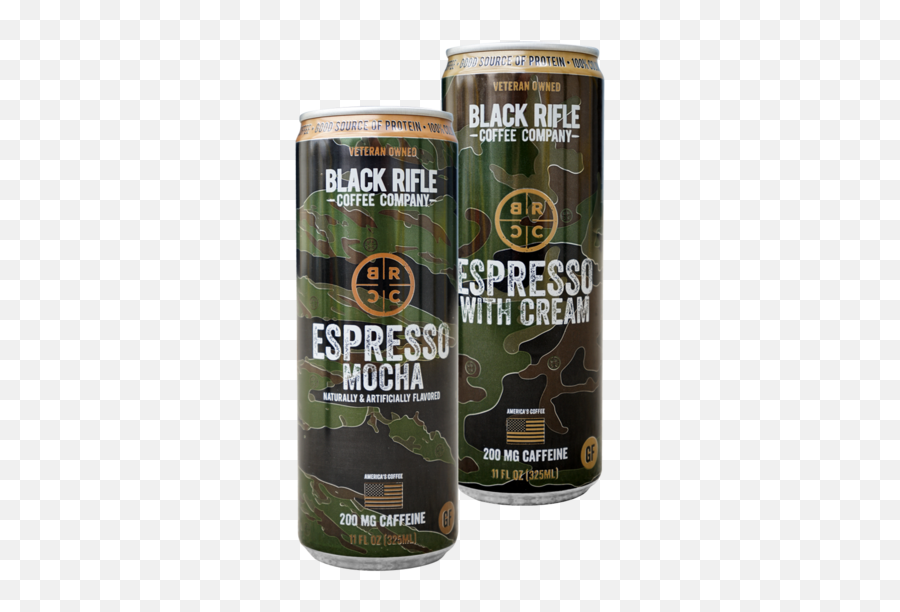 Ready To Drink Coffee - Black Rifle Coffee Espresso Emoji,Black Rifle Coffee Logo