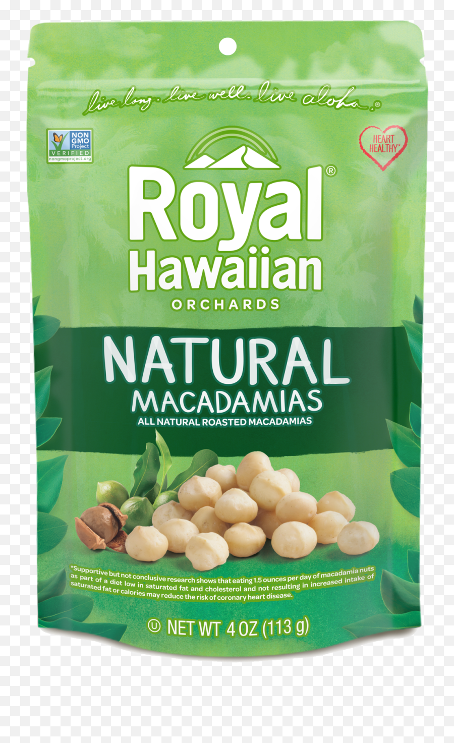 Natural Roasted Macadamia Nuts - Royal Hawaiian Natural Macadamia Emoji,Non Gmo Project Logo
