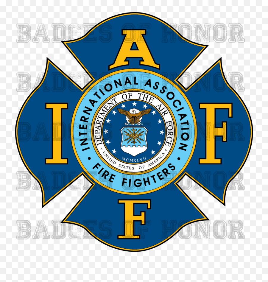 Usaf Iaff Fire Protection Shirt - Emblem Emoji,Usaf Logo