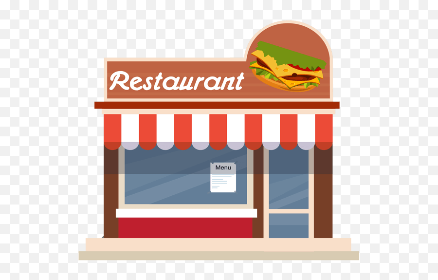 Restaurants Clipart Fast Food - Fast Food Restaurant Clipart Png Emoji,Restaurant Clipart