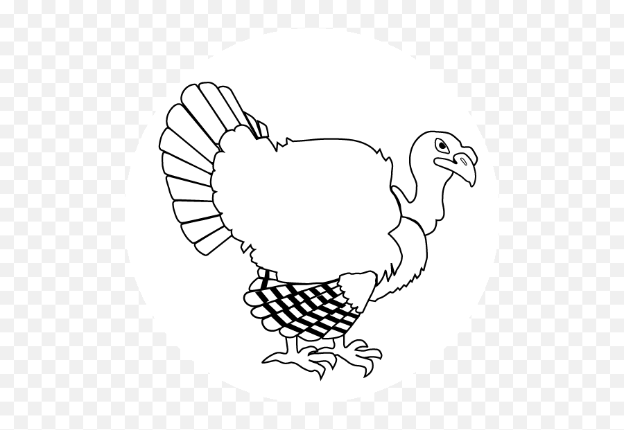 Turkey Feathers Outlines Clipart - Clipart Suggest Emoji,Cute Turkey Clipart Black And White