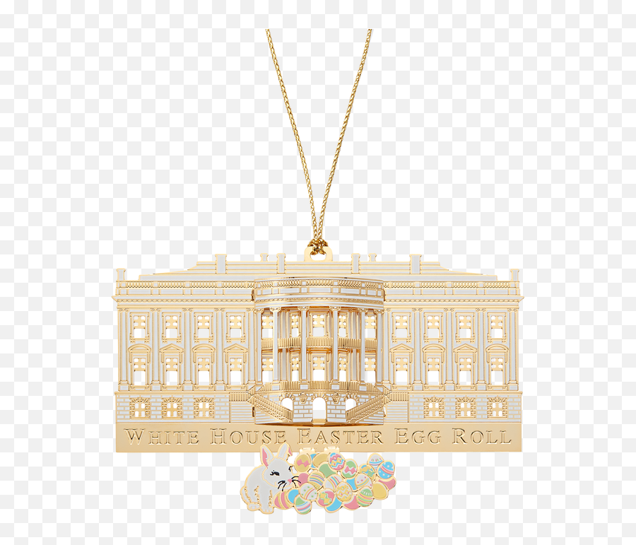 Easter Egg Roll Ornament U2013 White House Historical Association Emoji,Easter Eggs Transparent