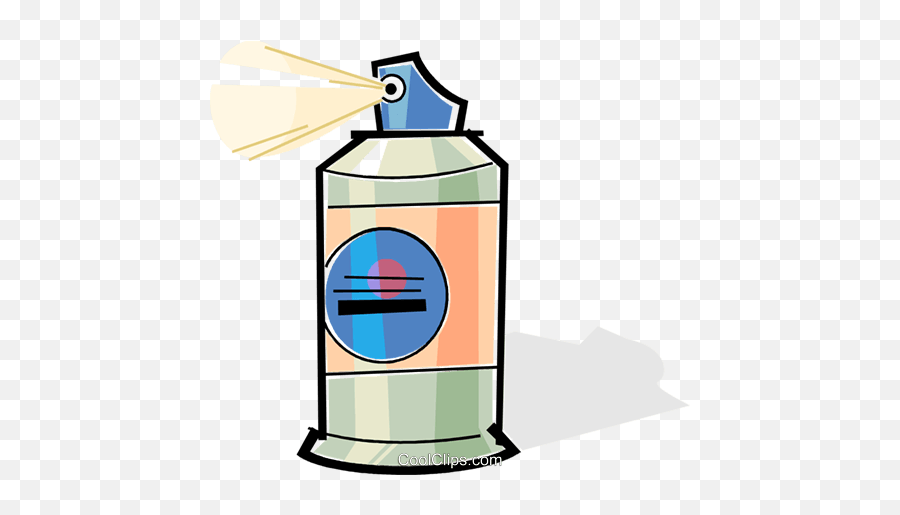Download Bottle Of Hair Spray Royalty Free Vector Clip Art - Household Supply Emoji,Free Vector Clipart