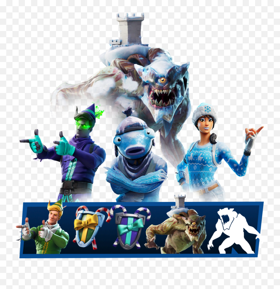 Polar Legends Pack - Polar Legends Bundle Fortnite Emoji,Nog Ops Png