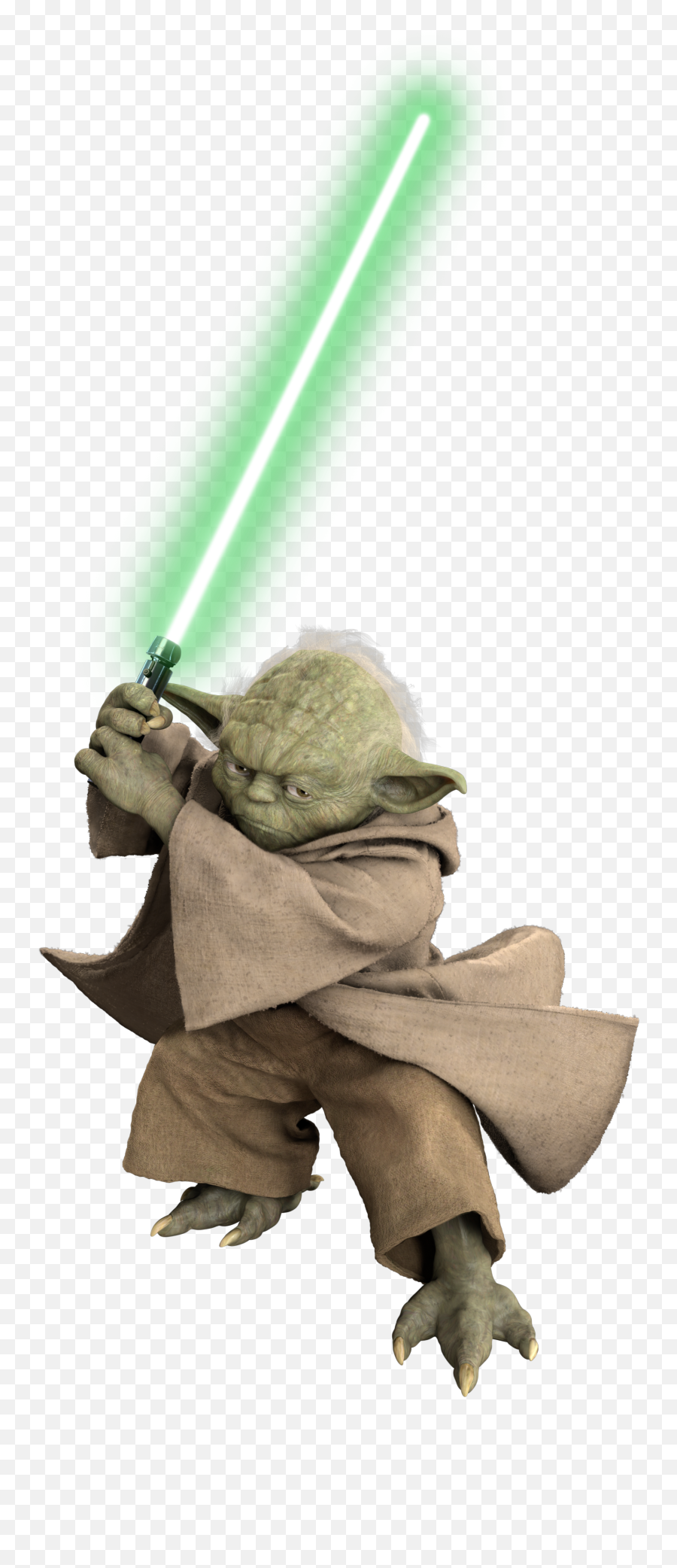 Master Yoda - Lightsaber Transparent Background Yoda Emoji,Yoda Transparent