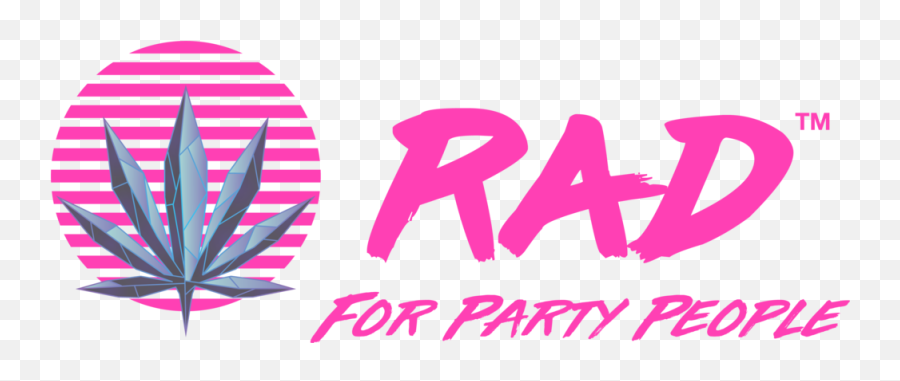 Rad For Party People Emoji,Weed Logos