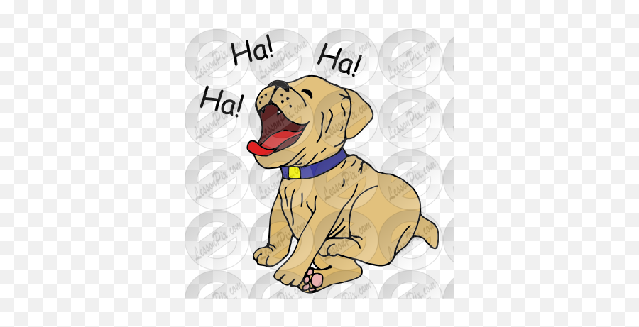 Dog Laugh Picture For Classroom Therapy Use - Great Dog Dog Supply Emoji,Laugh Clipart
