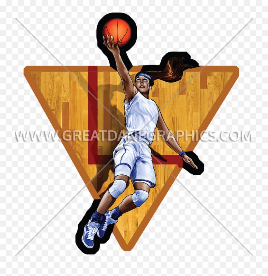 Girls Basketball Clipart 2 Girls - Free Girl Basketball Vector Art Emoji,Basketball Clipart Free