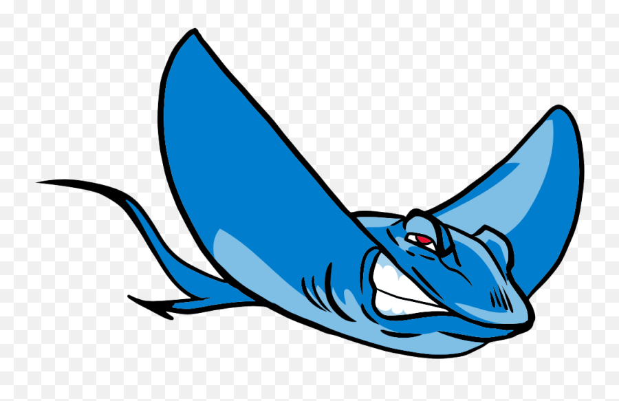 School Of Fish - Richmond Avenue School Png Download Stingray Cartoon Png Emoji,School Of Fish Png