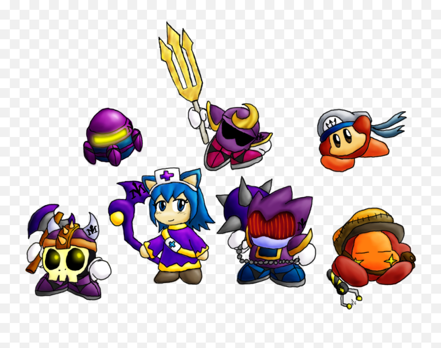 Meta - Kirby Axe Knight Png Emoji,Meta Knight Png