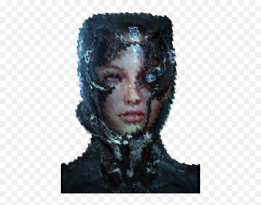 Concept Cyberpunk Female Sci Fi Art Png Emoji,Cyberpunk Png