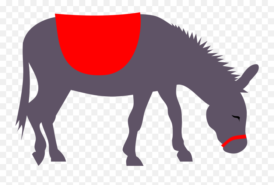 Cartoon Colorful Donkey Clipart Free Image - Donkey Clip Art Emoji,Donkey Clipart