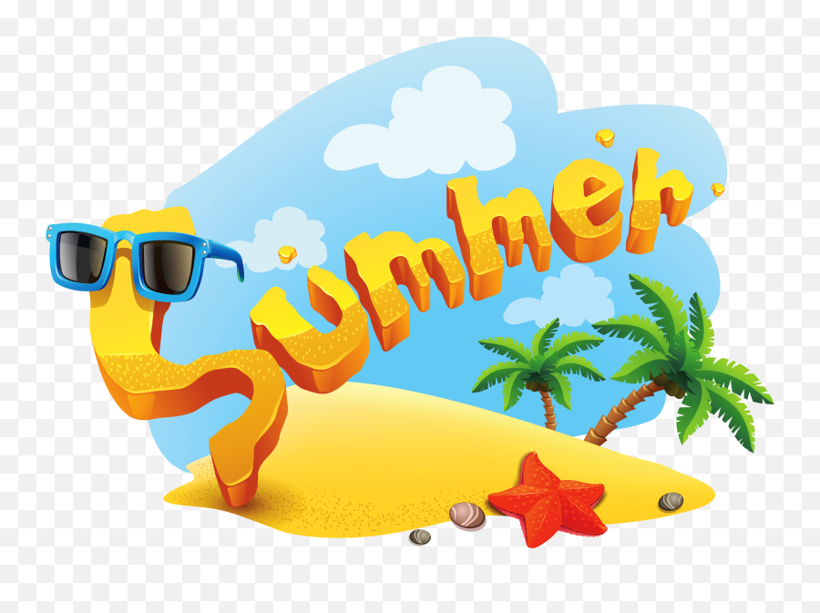 Summer Clipart - Summer Clip Art Transparent Emoji,Summer Clipart