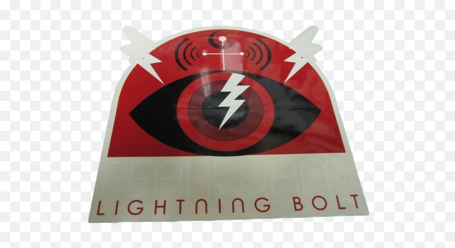Details About Pearl Jam 2013 Lightning Bolt Promotional Monkeywrench Sticker New Old Stock - Pearl Jam Lightning Bolt Emoji,Pearl Jam Logo