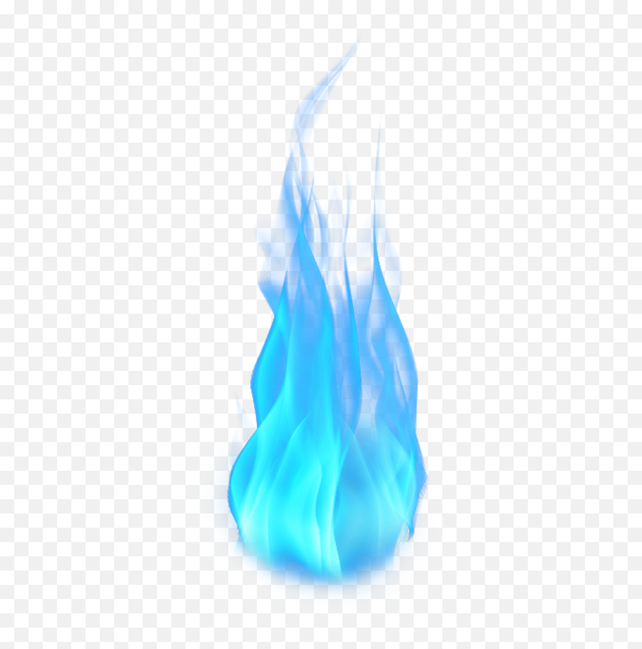 Colored Fire - Blue Sans Flame Png Emoji,Fire Transparent