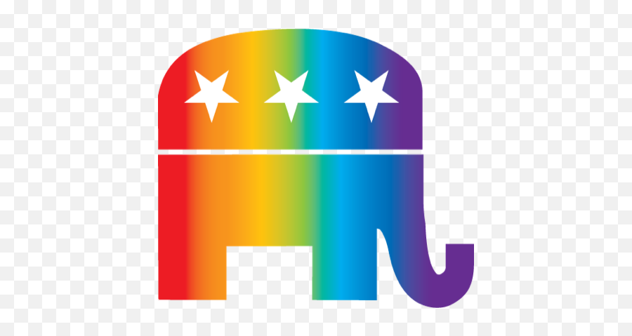 Lgbt Americans - Gay Republican Elephant Emoji,Republican Elephant Logo