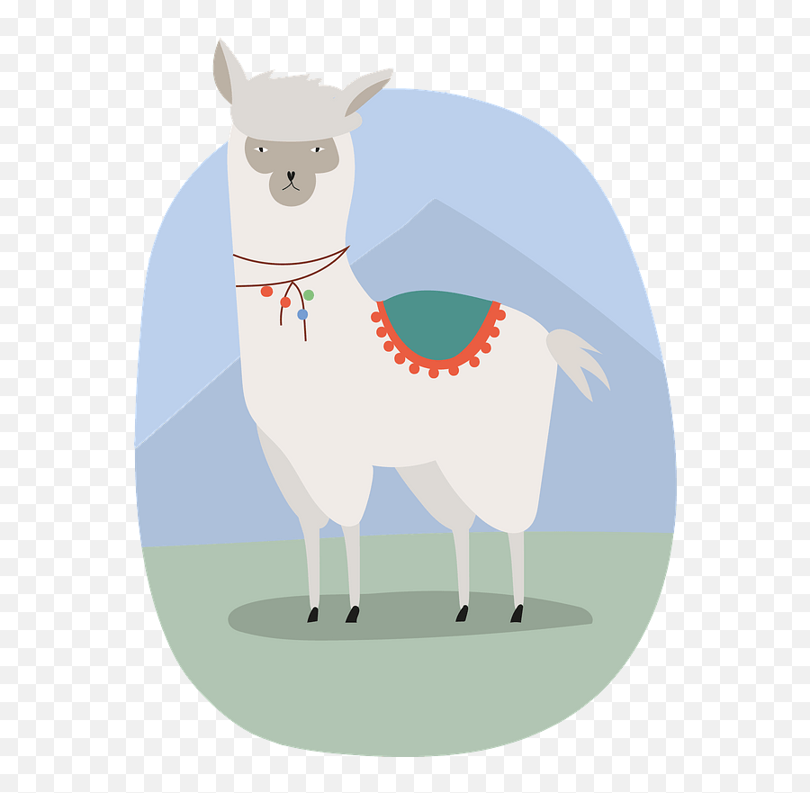 Llama Clipart - Animal Figure Emoji,Llama Clipart