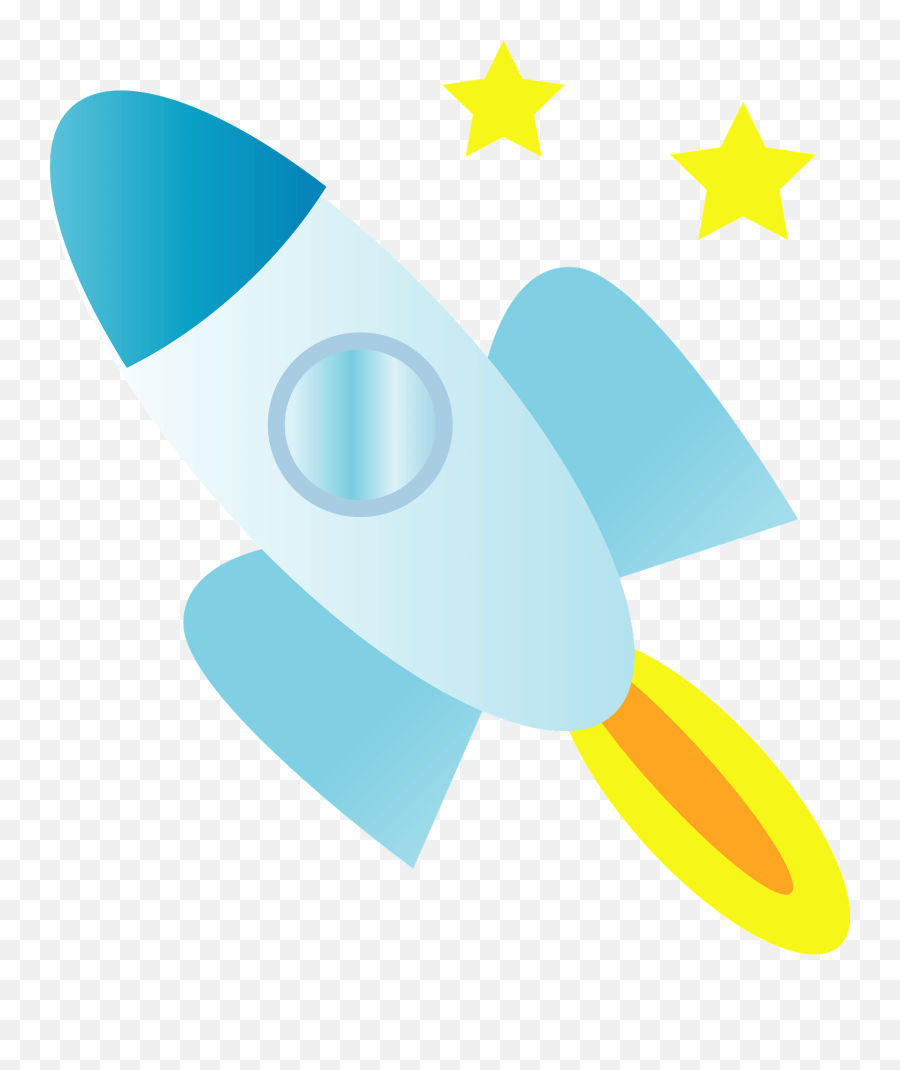 Space Rocket Clipart - Vertical Emoji,Rocket Clipart