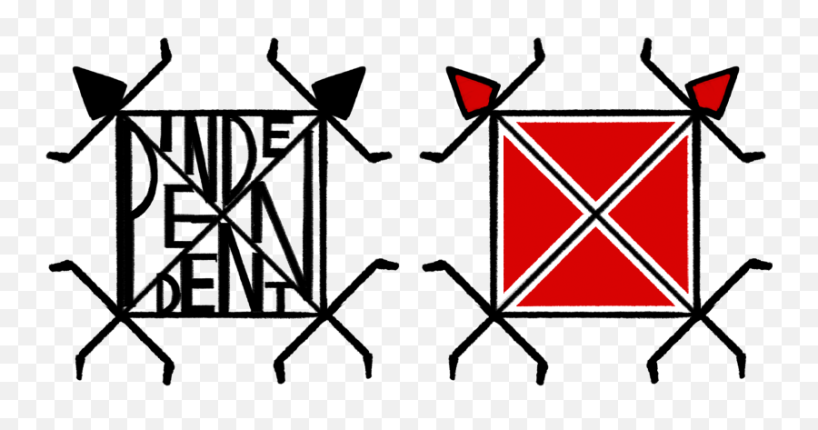 Artists Reimagine The Independent Logo - Dot Emoji,Independent Trucks Logo